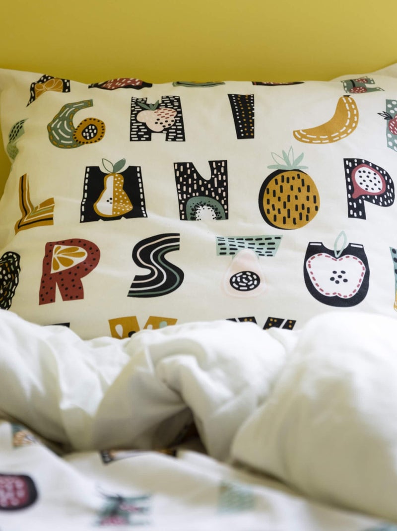 Parure de lit FARANDOLE Blanc - Kiabi