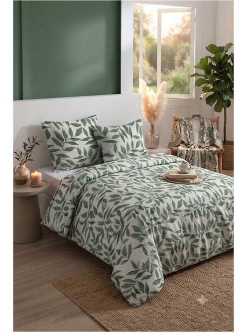 Parure de lit Feuillage Ajanie - Kiabi Parure de lit Feuillage Ajanie - Kiabi