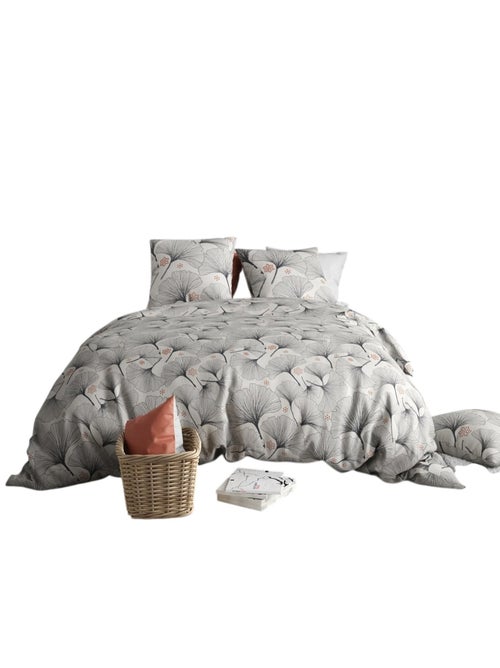 Parure de lit Feuillage gincko - Kiabi