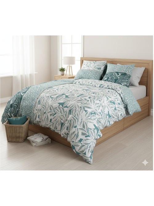 Parure de lit Feuillage lumineux - Kiabi