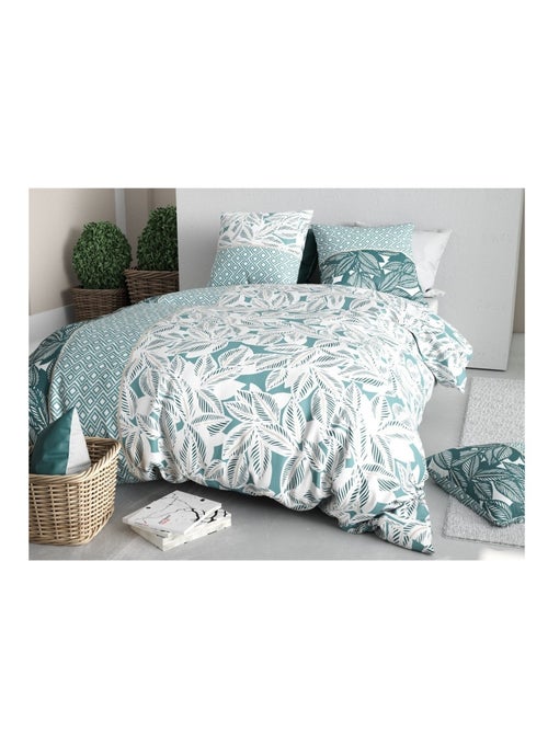 Parure de lit Feuillage lumineux - Kiabi