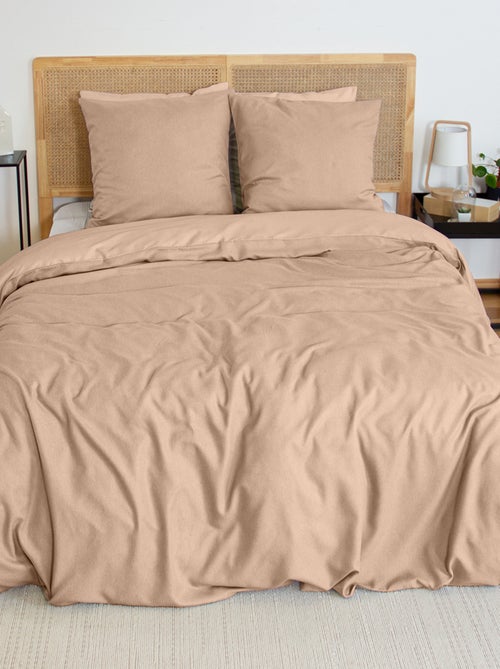 Parure de lit flanelle douce et confort - Kiabi
