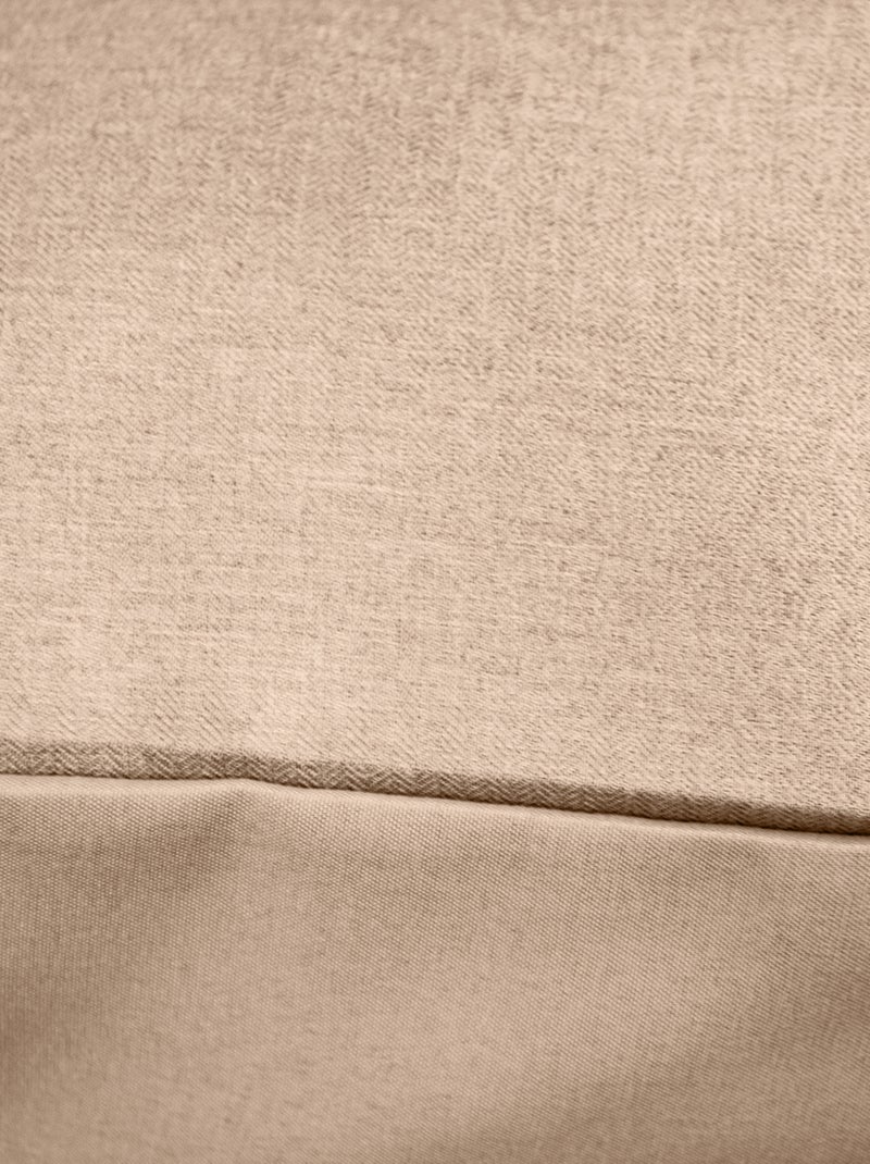 Parure de lit flanelle douce et confort Beige - Kiabi