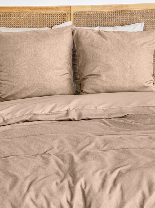 Parure de lit flanelle douce et confort - Kiabi