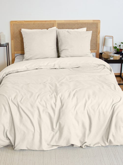 Parure de lit flanelle douce et confort - Kiabi
