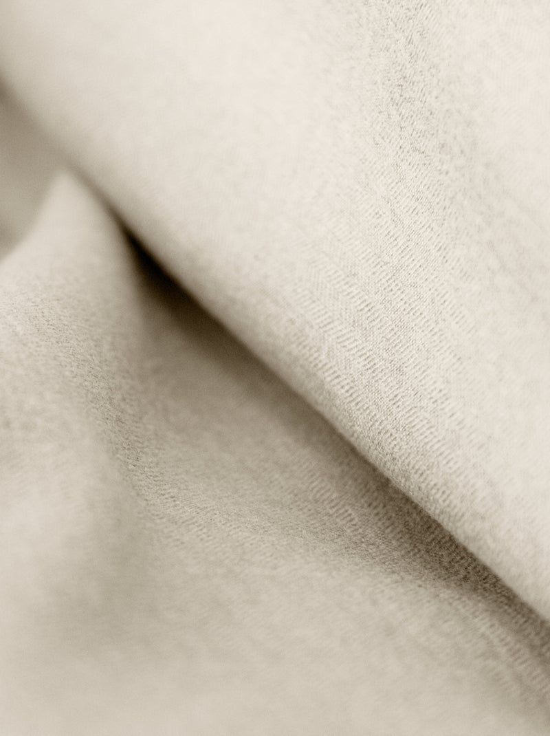 Parure de lit flanelle douce et confort Crème - Kiabi