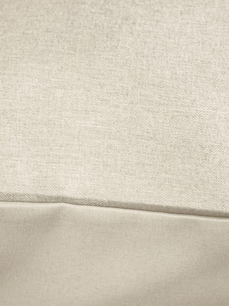 Parure de lit flanelle douce et confort Crème - Kiabi