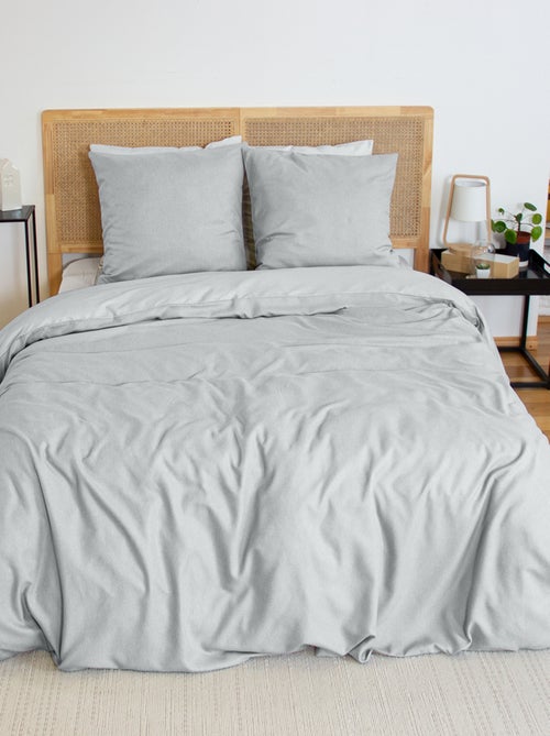 Parure de lit flanelle douce et confort - Kiabi