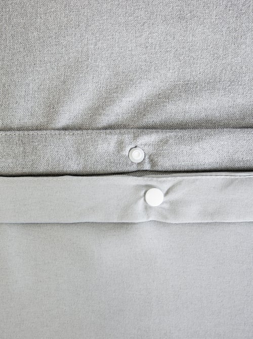Parure de lit flanelle douce et confort - Kiabi
