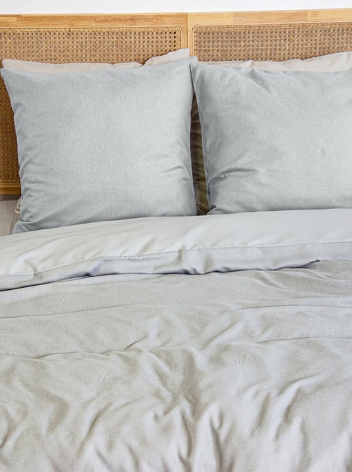 Parure de lit flanelle douce et confort - Kiabi