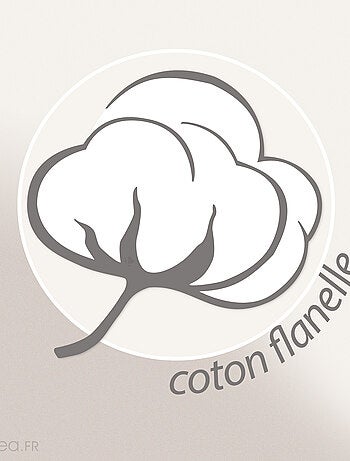 Parure de lit flanelle ORCHIDÉE