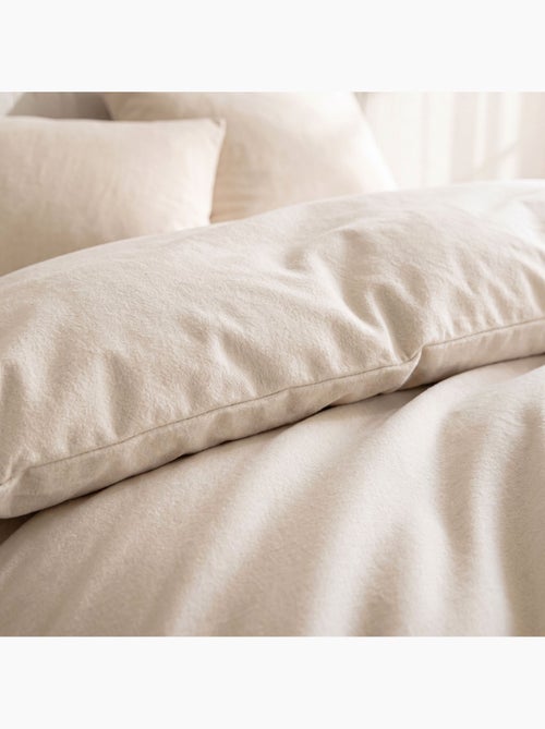 Parure de lit flanelle uni - Kiabi Parure de lit flanelle uni - Kiabi