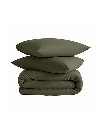 Parure de lit flanelle uni