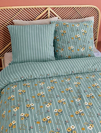 Parure de lit FLORINETTE polyester microfibre
