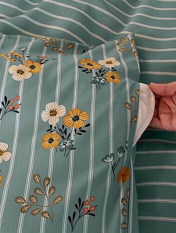 Parure de lit FLORINETTE polyester microfibre