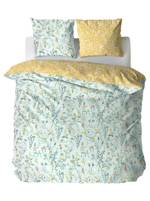 Parure de lit FLORISSANE polyester microfibre Taie 63x63 cm - Kiabi Parure de lit FLORISSANE polyester microfibre Taie 63x63 cm - Kiabi
