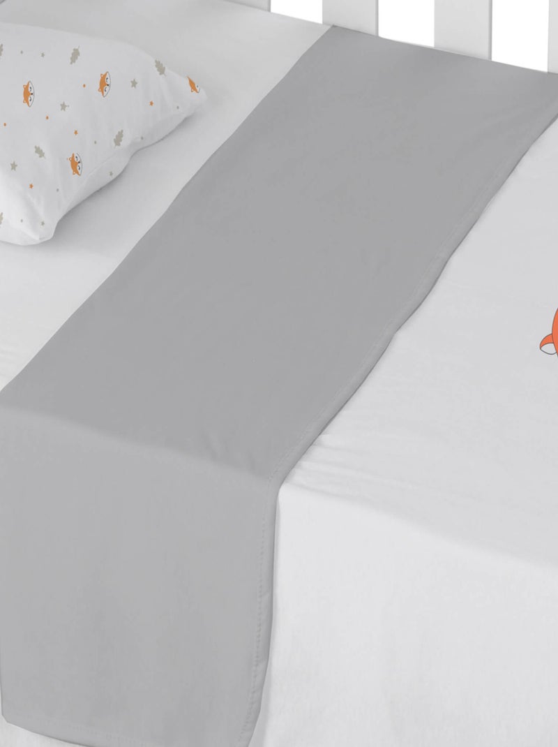 Parure de lit FOX Blanc - Kiabi