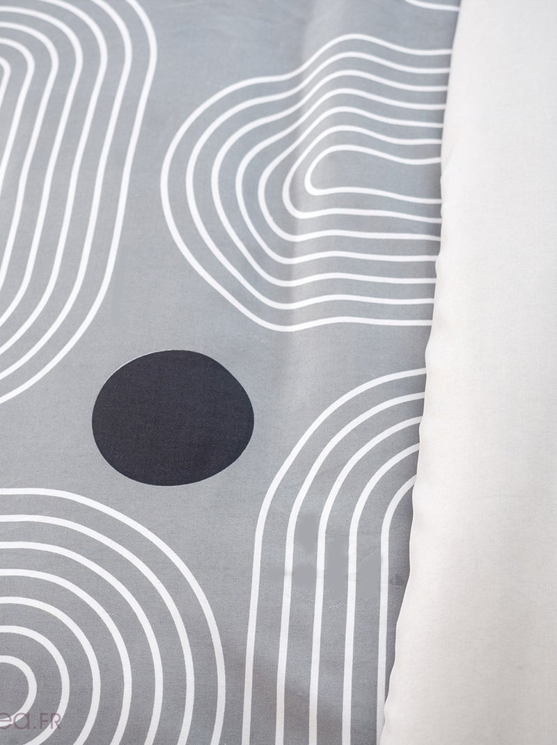 Parure de lit FROGGUIE Gris - Kiabi