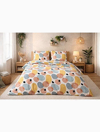 Parure de lit Galets Scandinaves - 260x240 / Multicolore