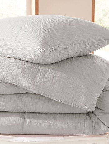 Parure de lit Gaze de coton Alia PROMO LINGE