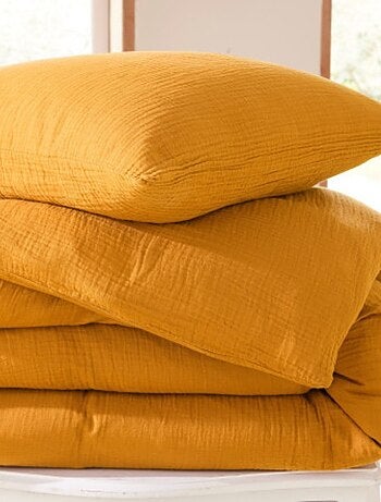 Parure de lit Gaze de coton Alia PROMO LINGE