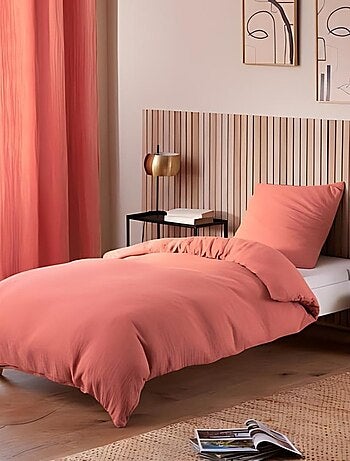 Parure de lit Gaze de coton Alia PROMO LINGE