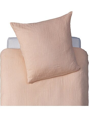 Parure de lit en double gaze de coton lili