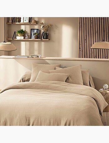 Parure de lit gaze de coton NOA