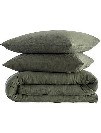 Parure de lit gaze de coton NOA