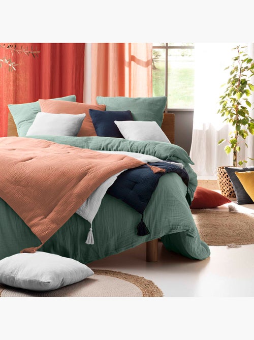 Parure de lit Gaze de coton tendance - Kiabi Parure de lit Gaze de coton tendance - Kiabi