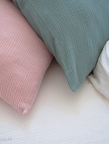 Parure de lit GAZGAZ double gaze de coton