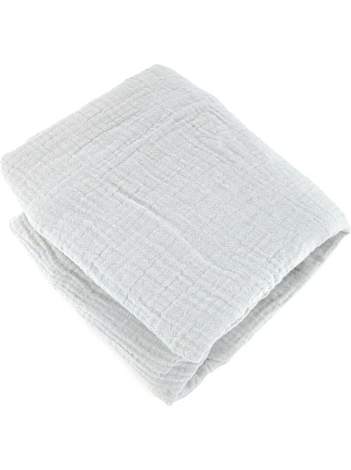 Parure de lit GAZGAZ double gaze de coton - Kiabi Parure de lit GAZGAZ double gaze de coton - Kiabi