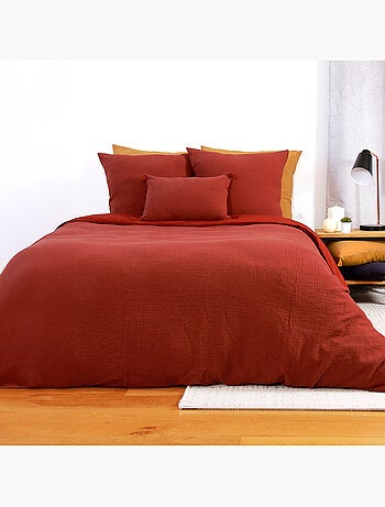 Parure de lit GAZGAZ double gaze de coton