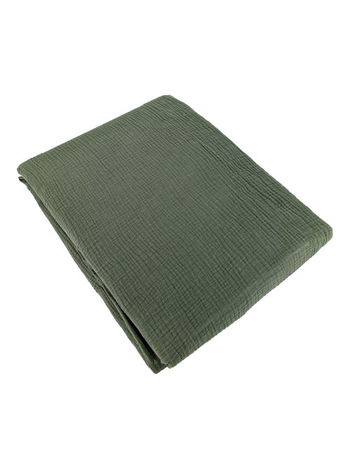 Parure de lit GAZGAZ double gaze de coton - Kiabi