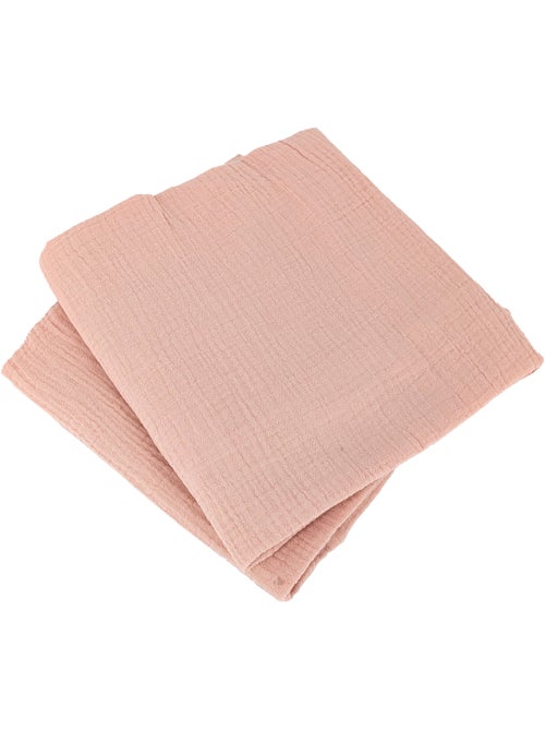 Parure de lit GAZGAZ double gaze de coton - Kiabi