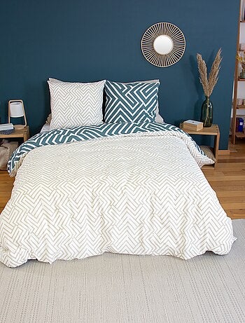 Parure de lit graphique - 2 personnes