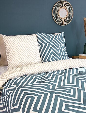 Parure de lit graphique - 2 personnes