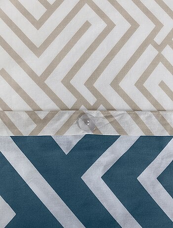 Parure de lit graphique - 2 personnes