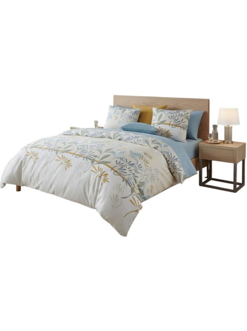 Parure de lit harmony vegetal - Kiabi Parure de lit harmony vegetal - Kiabi