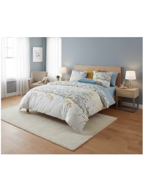 Parure de lit harmony vegetal - Kiabi Parure de lit harmony vegetal - Kiabi