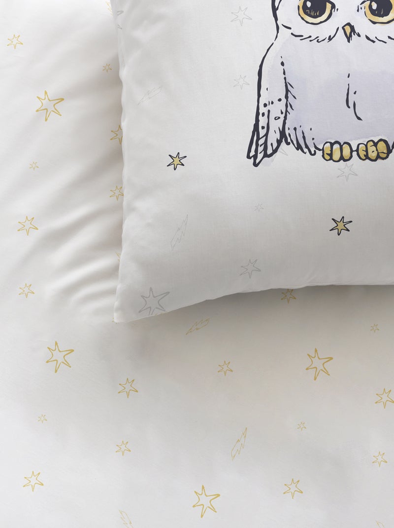 Parure de lit 'Harry Potter' - 1 personne blanc - Kiabi