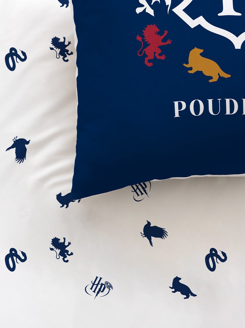 Parure de lit 'Harry Potter' - 1 personne Bleu marine - Kiabi