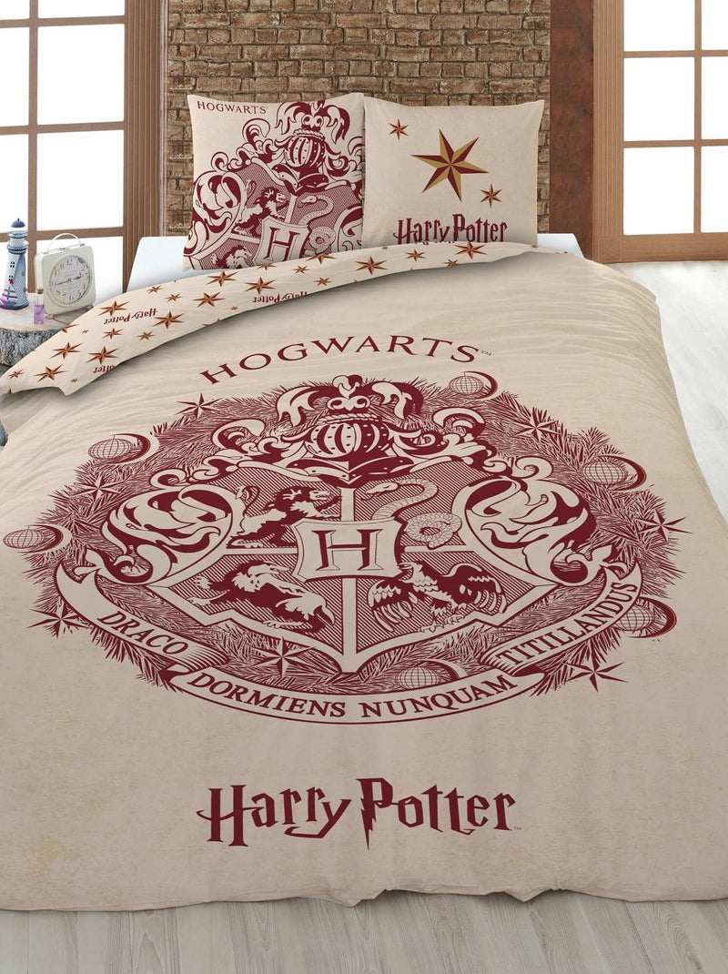 Parure de lit 'Harry Potter' - 1 personne Ecru - Kiabi