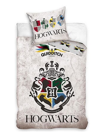 Parure de lit Harry Potter - Quidditch 100% coton 140x200 cm
