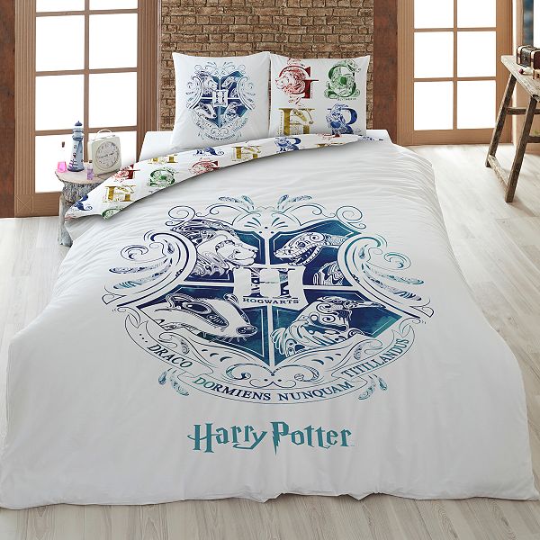Parure De Lit Harry Potter Null Blanc Kiabi 35 00