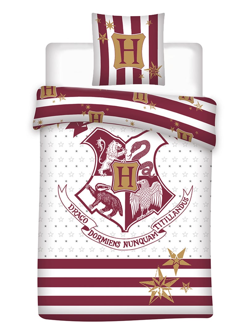 Parure de lit 'Harry Potter' blanc - Kiabi