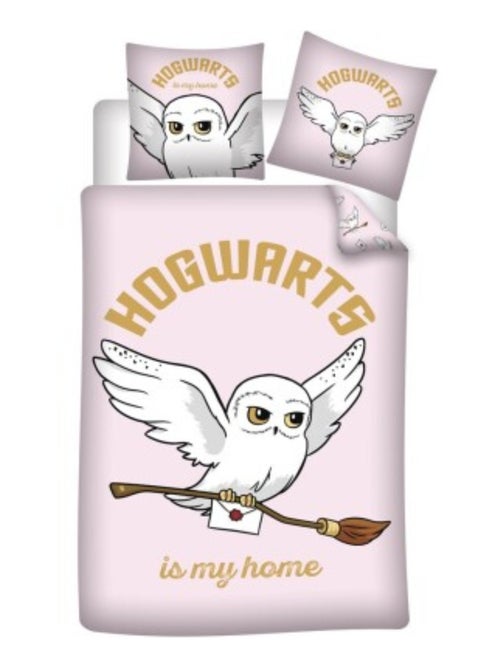 Parure de Lit Harry Potter – Edwige – Housse de Couette + Taie d'oreiller - Kiabi
