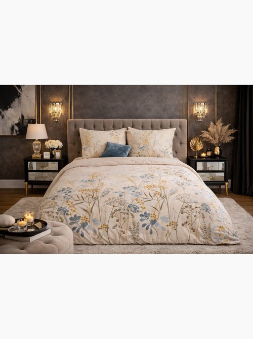 Parure de lit helia - sobriété naturelle - 240x220 / beige - Kiabi Parure de lit helia - sobriété naturelle - 240x220 / beige - Kiabi