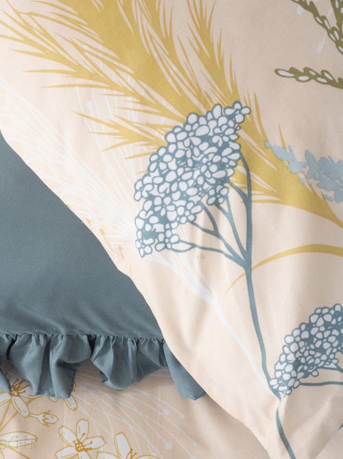 Parure de lit HELIA coton  Taie 63x63 cm - Kiabi