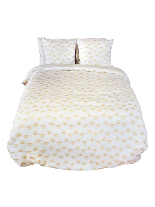 Parure de lit HELIS polyester microfibre Taie 63x63 cm - Kiabi Parure de lit HELIS polyester microfibre Taie 63x63 cm - Kiabi
